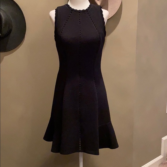 Rebecca Taylor black dress - size 2 - Picture 1 of 10